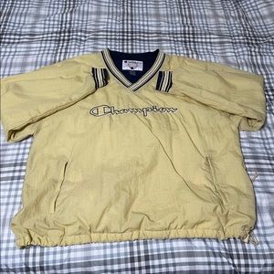 Champion XXL Vintage Gold Windbreaker
